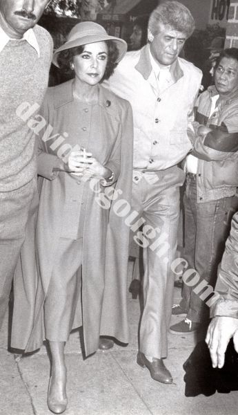 Elizabeth Taylor and Dennis Stein 1984, LA.jpg